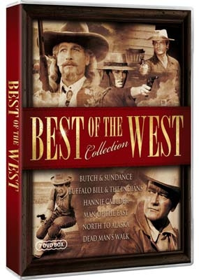 Best of the West (7-disc) - DVD - John Wayne, Terence Hill, Tom Berenger, Paul Newman and many more in de groep HOME ELECTRONICS / Audio & Beeld / TV & Accessoires / Films / DVD bij TP E-commerce Nordic AB (D38028)