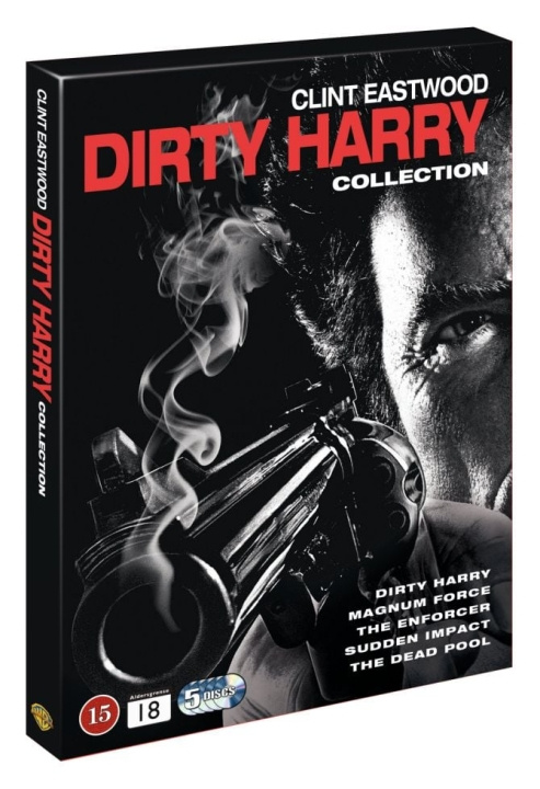 Dirty Harry Collection (5-disc) - DVD in de groep HOME ELECTRONICS / Audio & Beeld / TV & Accessoires / Films / DVD bij TP E-commerce Nordic AB (D38059)
