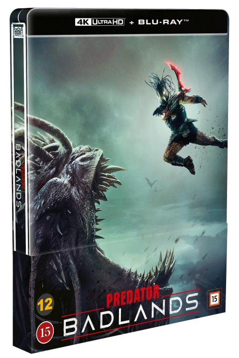 Predator: Badlands - Steelbook (4K UHD + BD) in de groep HOME ELECTRONICS / Audio & Beeld / TV & Accessoires / Films / Blu-ray bij TP E-commerce Nordic AB (D38075)