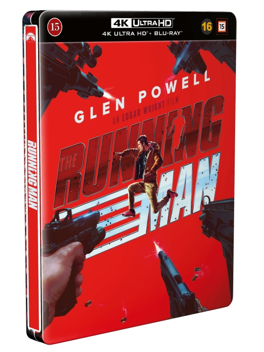 The Running Man - Steelbook 2-disc (4K UHD + BD) in de groep HOME ELECTRONICS / Audio & Beeld / TV & Accessoires / Films / Blu-ray bij TP E-commerce Nordic AB (D38105)