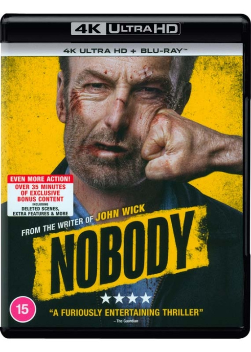 Nobody (4K UHD + Blu-Ray) in de groep HOME ELECTRONICS / Audio & Beeld / TV & Accessoires / Films / Blu-ray bij TP E-commerce Nordic AB (D38109)