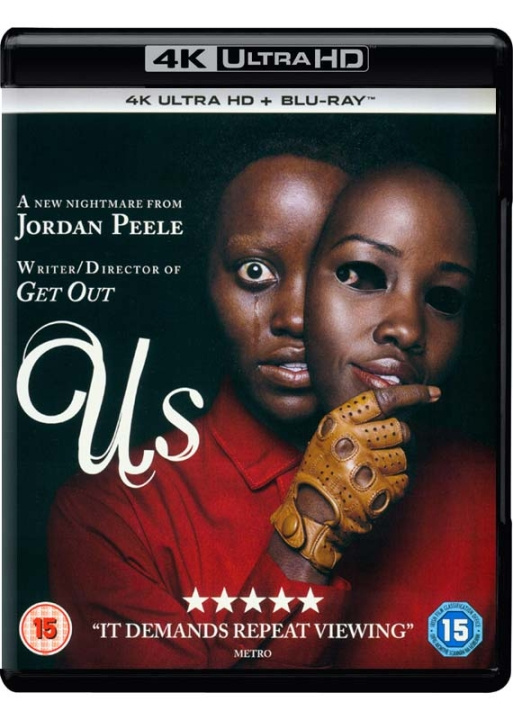 Us (4K UHD + Blu-Ray) in de groep HOME ELECTRONICS / Audio & Beeld / TV & Accessoires / Films / DVD bij TP E-commerce Nordic AB (D38114)