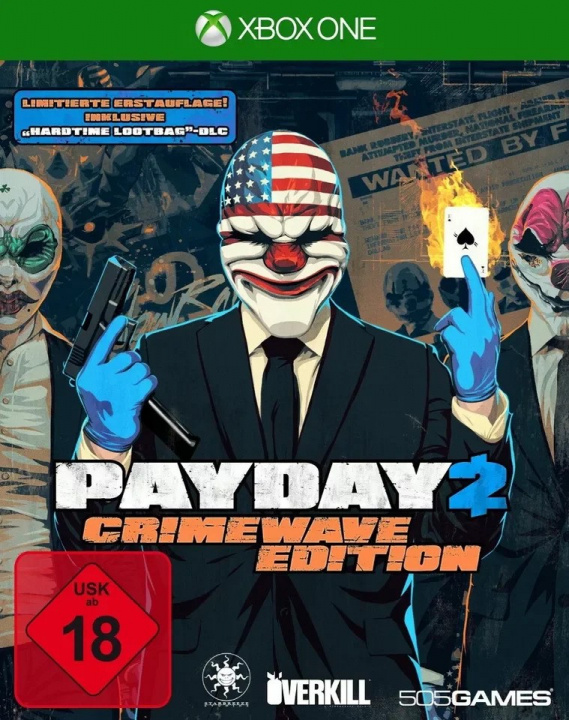 PayDay 2: Crimewave Edition (DE/Multi in Game) (XONE) in de groep HOME ELECTRONICS / Spelconsoles en accessoires / Xbox One / Spel bij TP E-commerce Nordic AB (D38143)