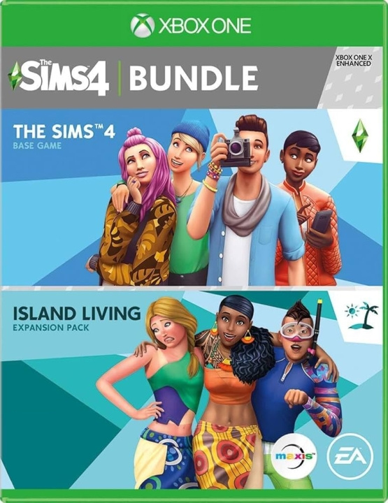 The Sims 4 and Island Living Bundle (Import) (XONE) in de groep HOME ELECTRONICS / Spelconsoles en accessoires / Xbox One / Spel bij TP E-commerce Nordic AB (D38160)