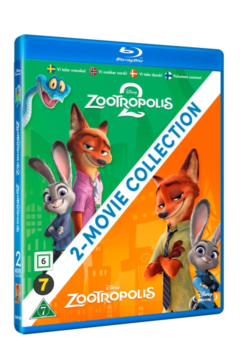 Zootropolis 2-Movie Collection (Blu-ray) in de groep HOME ELECTRONICS / Audio & Beeld / TV & Accessoires / Films / Blu-ray bij TP E-commerce Nordic AB (D38172)