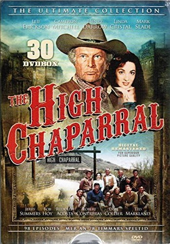 HIGH CHAPARRAL, COMPL. COLL. - 30 DVD Box set in de groep HOME ELECTRONICS / Audio & Beeld / TV & Accessoires / Films / DVD bij TP E-commerce Nordic AB (D38179)