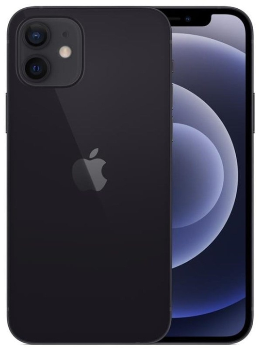 T1A Apple iPhone 12, zwart, 128 GB, in zeer goede staat in de groep SMARTPHONE & TABLETS / Mobiele telefoons & smartphones bij TP E-commerce Nordic AB (D38264)