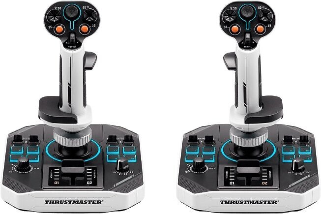 ThrustMaster SOL-R FLIGHTSTICK (2-pack) in de groep COMPUTERS & RANDAPPARATUUR / GAMING / Stuurwielen en joysticks bij TP E-commerce Nordic AB (D38328)