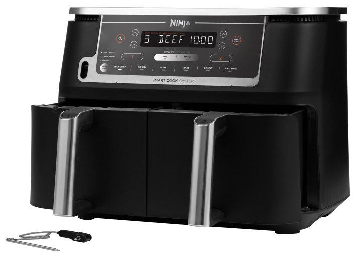 Ninja Foodi Max Dual Zone AF451EU – Airfryer met Smart Cook-systeem – 9,5 l in de groep HUISHOUDEN & TUIN / Huishoudelijke apparaten / Airfryers & friteuses bij TP E-commerce Nordic AB (D38370)