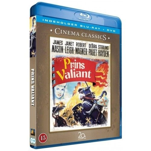 PRINS VALIANT (Prince Valiant) (James Mason, Janet Leigh) (Blu-ray) in de groep HOME ELECTRONICS / Audio & Beeld / TV & Accessoires / Films / Blu-ray bij TP E-commerce Nordic AB (D38406)