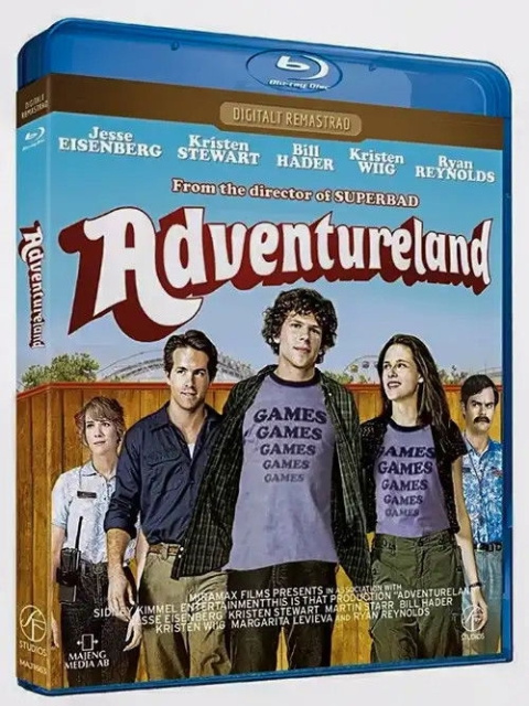 Adventureland - DIGITALT REMASTRAD BLU RAY in de groep HOME ELECTRONICS / Audio & Beeld / TV & Accessoires / Films / Blu-ray bij TP E-commerce Nordic AB (D38408)