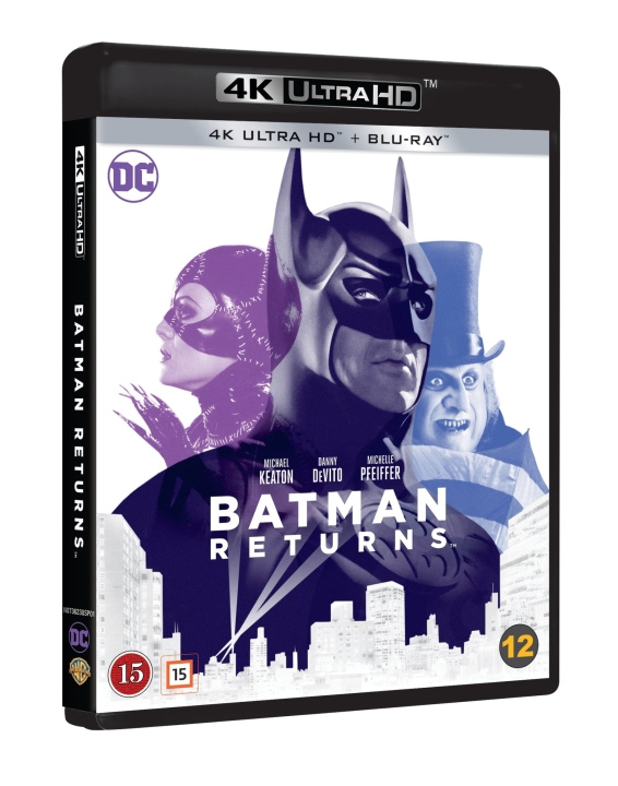 BATMAN Returns (4K UHD + BD) in de groep HOME ELECTRONICS / Audio & Beeld / TV & Accessoires / Films / Blu-ray bij TP E-commerce Nordic AB (D38418)