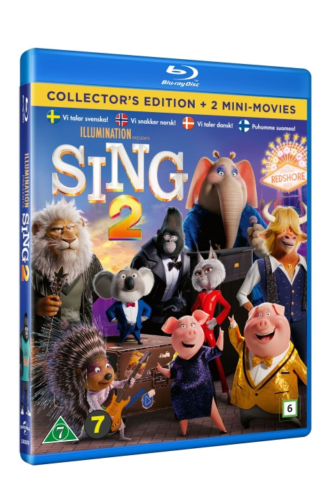 SING 2 (Blu-ray) in de groep HOME ELECTRONICS / Audio & Beeld / TV & Accessoires / Films / Blu-ray bij TP E-commerce Nordic AB (D38425)
