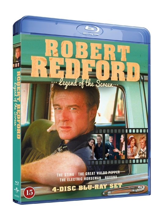 Robert Redford Limited Run Gift Box (4 blu-Ray boxset) in de groep HOME ELECTRONICS / Audio & Beeld / TV & Accessoires / Films / Blu-ray bij TP E-commerce Nordic AB (D38428)