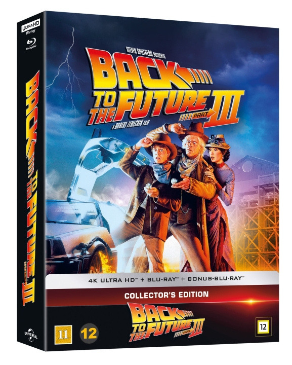 Back to the Future III - 3 Disc Colletor\'s Edition (Blu-ray) in de groep HOME ELECTRONICS / Audio & Beeld / TV & Accessoires / Films / Blu-ray bij TP E-commerce Nordic AB (D38429)