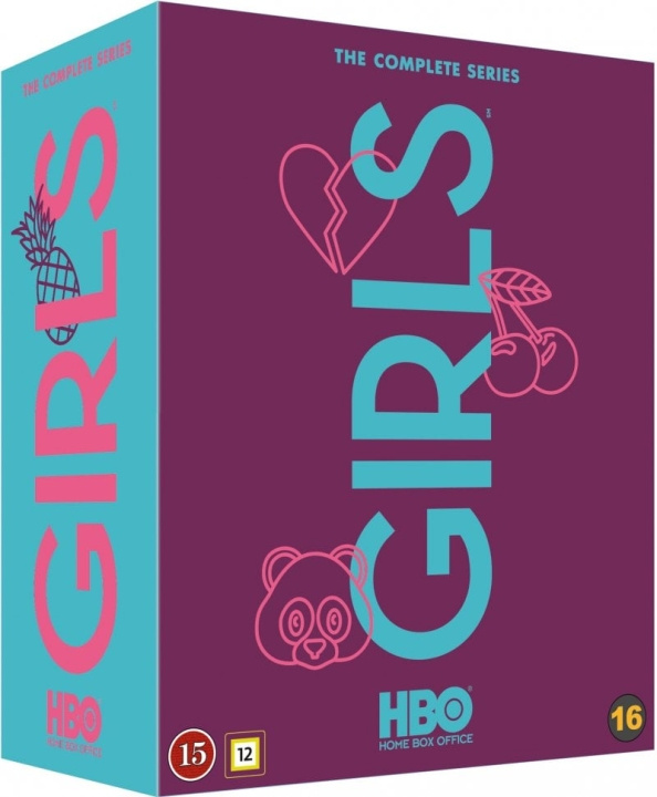 Girls: The Complete Series - DVD in de groep HOME ELECTRONICS / Audio & Beeld / TV & Accessoires / Films / DVD bij TP E-commerce Nordic AB (D38450)