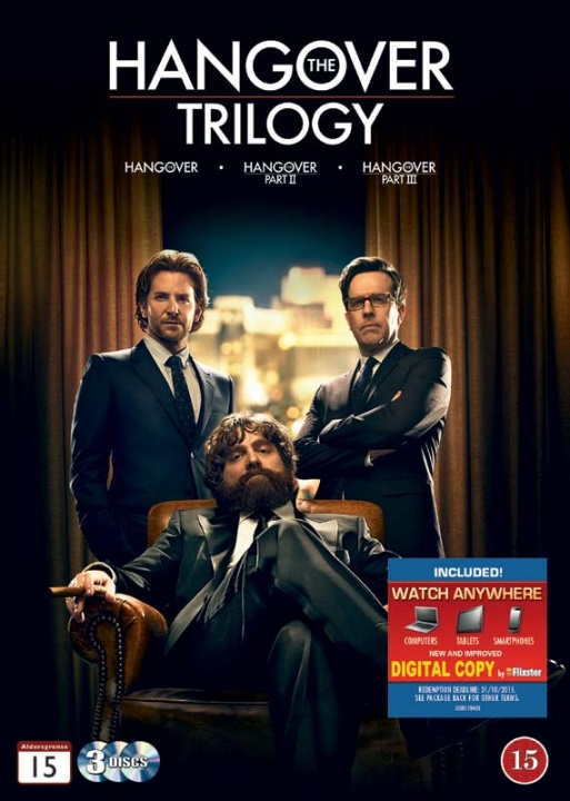 Hangover Trilogy, The - DVD in de groep HOME ELECTRONICS / Audio & Beeld / TV & Accessoires / Films / DVD bij TP E-commerce Nordic AB (D38455)