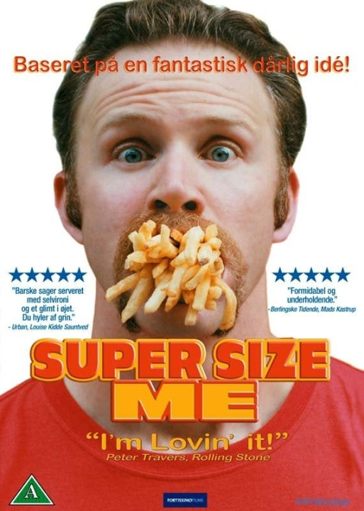 Super Size Me (DVD) in de groep HOME ELECTRONICS / Audio & Beeld / TV & Accessoires / Films / DVD bij TP E-commerce Nordic AB (D38460)