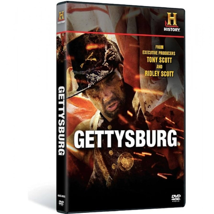 Gettysburg (History Channel) From Executive producers Tony and Ridley Scott (DVD) in de groep HOME ELECTRONICS / Audio & Beeld / TV & Accessoires / Films / DVD bij TP E-commerce Nordic AB (D38462)