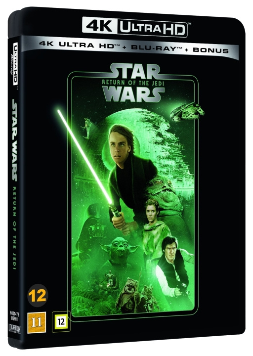 Star Wars : Episode 6 - RETURN OF THE JEDI - 3-disc (4K UHD + BD) in de groep HOME ELECTRONICS / Audio & Beeld / TV & Accessoires / Films / Blu-ray bij TP E-commerce Nordic AB (D38489)