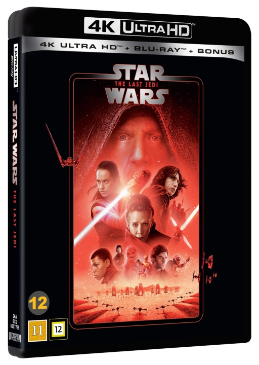 Star Wars : Episode 8 - LAST JEDI - 3-disc (4K UHD + BD) in de groep HOME ELECTRONICS / Audio & Beeld / TV & Accessoires / Films / Blu-ray bij TP E-commerce Nordic AB (D38493)