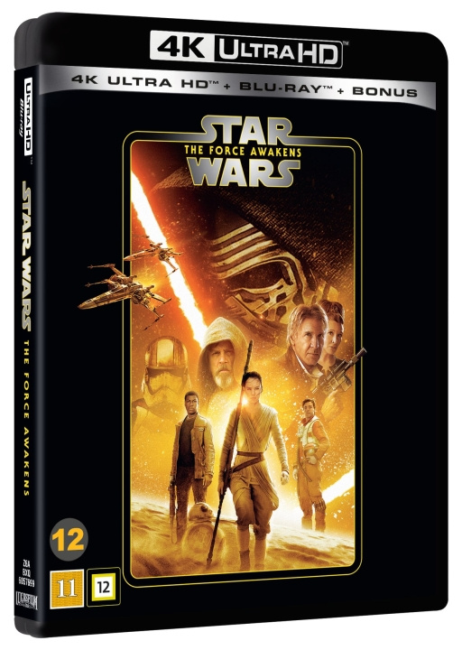 Star Wars : Episode 7 - The Force Awakens - 3-disc (4K UHD + BD) in de groep HOME ELECTRONICS / Audio & Beeld / TV & Accessoires / Films / Blu-ray bij TP E-commerce Nordic AB (D38494)