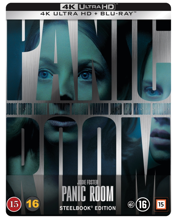 PANIC ROOM STEELBOOK (Blu-ray) in de groep HOME ELECTRONICS / Audio & Beeld / TV & Accessoires / Films / Blu-ray bij TP E-commerce Nordic AB (D38578)