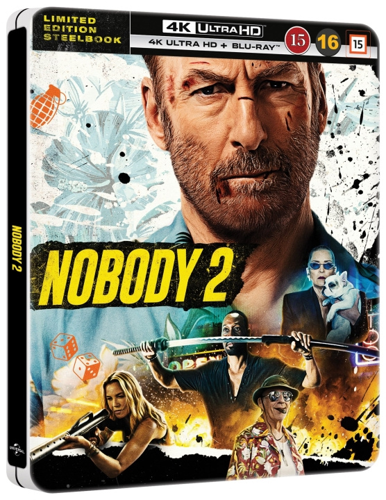 Nobody 2 Steelbook (Blu-Ray) in de groep HOME ELECTRONICS / Audio & Beeld / TV & Accessoires / Films / Blu-ray bij TP E-commerce Nordic AB (D38661)