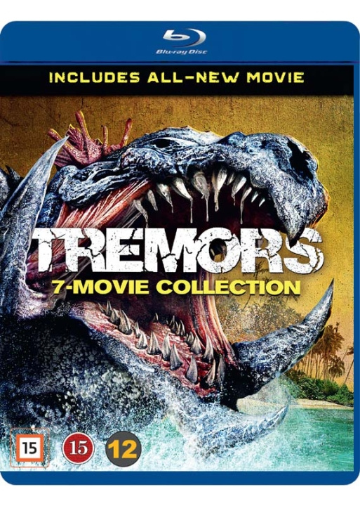 Tremors / 7-movie collection (7 Blu-ray) in de groep HOME ELECTRONICS / Audio & Beeld / TV & Accessoires / Films / Blu-ray bij TP E-commerce Nordic AB (D38721)