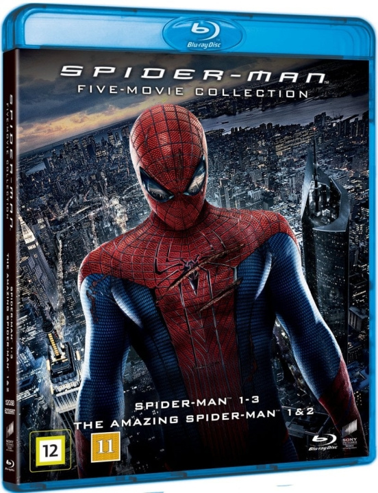 Spider-Man: 5 Movie Collection (Blu-Ray) in de groep HOME ELECTRONICS / Audio & Beeld / TV & Accessoires / Films / Blu-ray bij TP E-commerce Nordic AB (D38731)