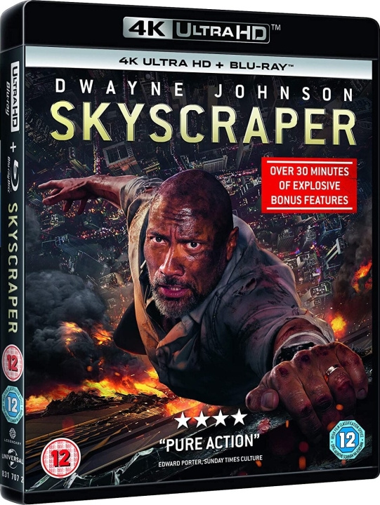 Skyscraper (4K UHD + Blu-Ray) in de groep HOME ELECTRONICS / Audio & Beeld / TV & Accessoires / Films / Blu-ray bij TP E-commerce Nordic AB (D38801)
