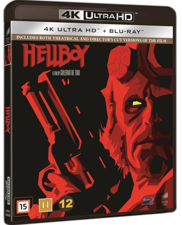 Hellboy: Theatrical & Director\'s Cut (4K UHD & Blu-ray) in de groep HOME ELECTRONICS / Audio & Beeld / TV & Accessoires / Films / Blu-ray bij TP E-commerce Nordic AB (D38822)
