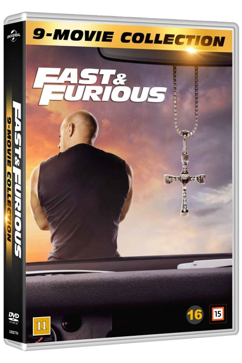 Fast and the furious complete 1-9 (DVD) in de groep HOME ELECTRONICS / Audio & Beeld / TV & Accessoires / Films / DVD bij TP E-commerce Nordic AB (D38838)