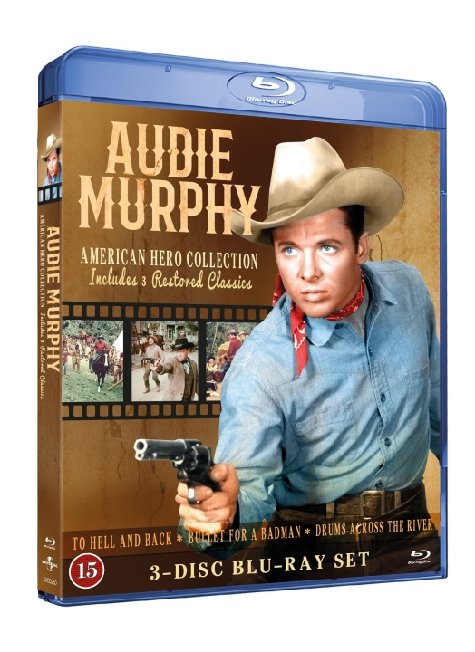 Audie Murphy-cadeaupakket in beperkte oplage in de groep HOME ELECTRONICS / Audio & Beeld / TV & Accessoires / Films / Blu-ray bij TP E-commerce Nordic AB (D38979)