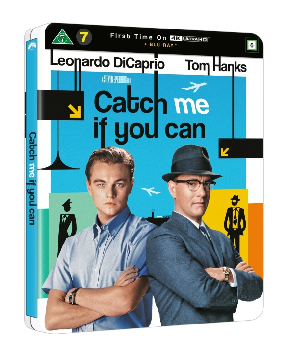 Catch Me If You Can - Steelbook (4K + BD) in de groep HOME ELECTRONICS / Audio & Beeld / TV & Accessoires / Films / Blu-ray bij TP E-commerce Nordic AB (D38988)