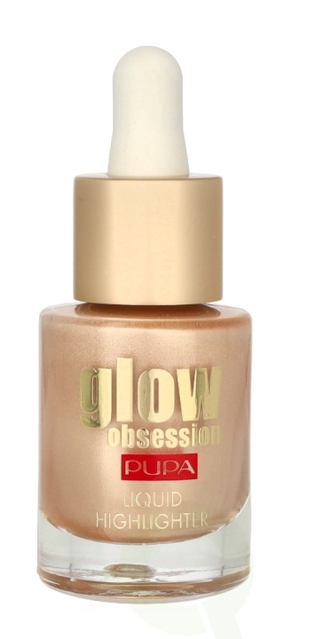 Pupa Milano Pupa Glow Obsession All Over Liquid Highlighter 13.5 ml #002 Moon Light in de groep BEAUTY & HEALTH / Makeup / Make-up gezicht / Contour/Highlight bij TP E-commerce Nordic AB (D39205)
