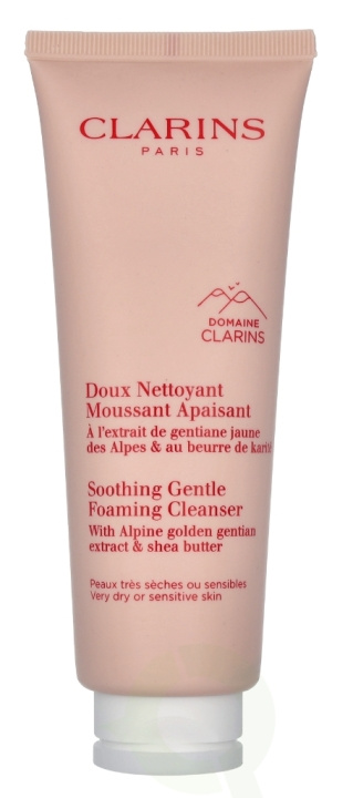 Clarins Soothing Gentle Foaming Cleanser 125 ml in de groep BEAUTY & HEALTH / Huidsverzorging / Gezicht / Schoonmaak bij TP E-commerce Nordic AB (D39256)