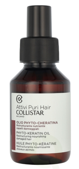 Collistar Phyto-Keratin Oil 100 ml Damaged Hair in de groep BEAUTY & HEALTH / Haar & Styling / Haarverzorging / Haarolie bij TP E-commerce Nordic AB (D39383)