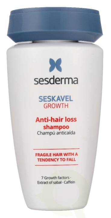 Sesderma Seskavel Anti-Hair Loss Shampoo 250 ml in de groep BEAUTY & HEALTH / Haar & Styling / Haarverzorging / Shampoo bij TP E-commerce Nordic AB (D39511)