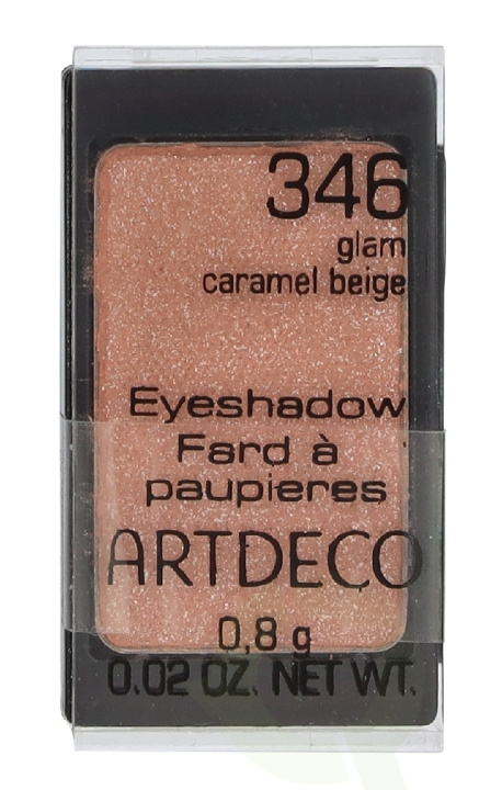 Artdeco Glamour Shimmer Eyeshadow 0.8 g #346 Glam Caramel Beige in de groep BEAUTY & HEALTH / Makeup / Ogen & Wenkbrauwen / Oogschaduw bij TP E-commerce Nordic AB (D39533)