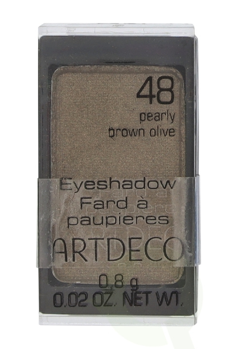 Artdeco Pearl Eyeshadow 0.8 g #48 Pearly Brown Olive in de groep BEAUTY & HEALTH / Makeup / Ogen & Wenkbrauwen / Oogschaduw bij TP E-commerce Nordic AB (D39541)