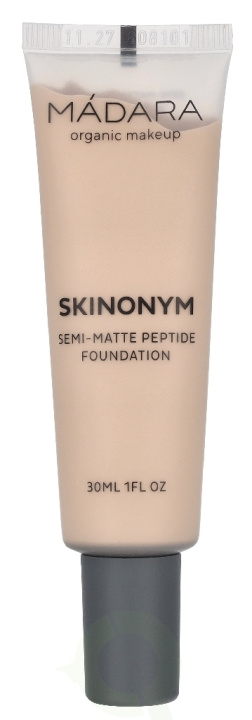 Madara Skinonym Semi-Matte Peptide Foundation 30 ml #10 Porcelain in de groep BEAUTY & HEALTH / Makeup / Make-up gezicht / Foundation bij TP E-commerce Nordic AB (D39588)