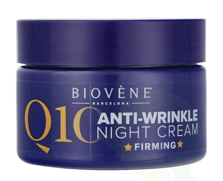 Biovene Q10 Anti-Wrinkle Firming Night Face Cream 50 ml in de groep BEAUTY & HEALTH / Huidsverzorging / Gezicht / Nachtcrème bij TP E-commerce Nordic AB (D39636)