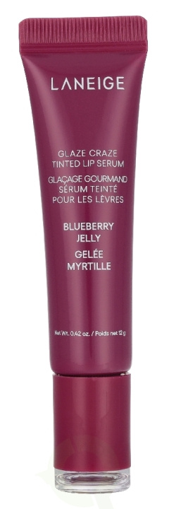 Laneige Glaze Craze Tinted Lip Serum 12 g Blueberry Jelly in de groep BEAUTY & HEALTH / Makeup / Lippen / Lippenbalsem bij TP E-commerce Nordic AB (D39659)