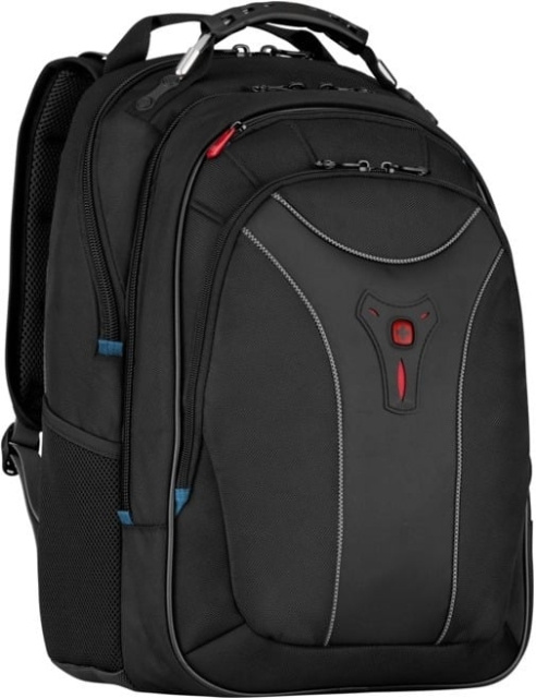 Wenger Carbon Backpack - rugzak voor een 17-inch laptop, zwart in de groep COMPUTERS & RANDAPPARATUUR / Laptops & accessoires / Computertassen bij TP E-commerce Nordic AB (D39741)