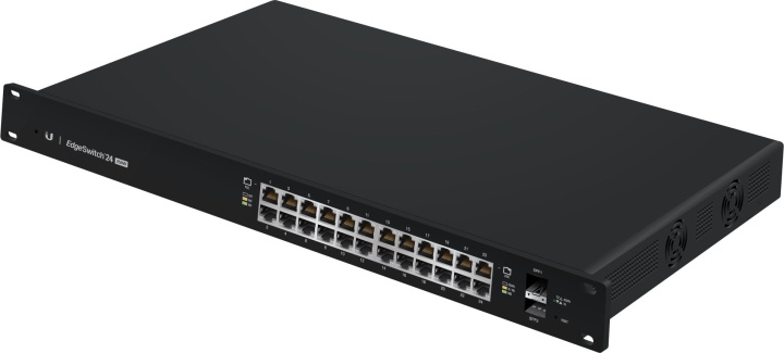 Ubiquiti EdgeSwitch 24 250 W - 24-poorts switch in de groep COMPUTERS & RANDAPPARATUUR / Netwerk / Schakelaars bij TP E-commerce Nordic AB (D39746)