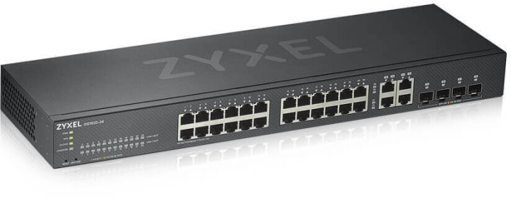 ZyXEL De GS1920-24v2, een 24-poorts switch uit de in de groep COMPUTERS & RANDAPPARATUUR / Netwerk / Schakelaars bij TP E-commerce Nordic AB (D39753)