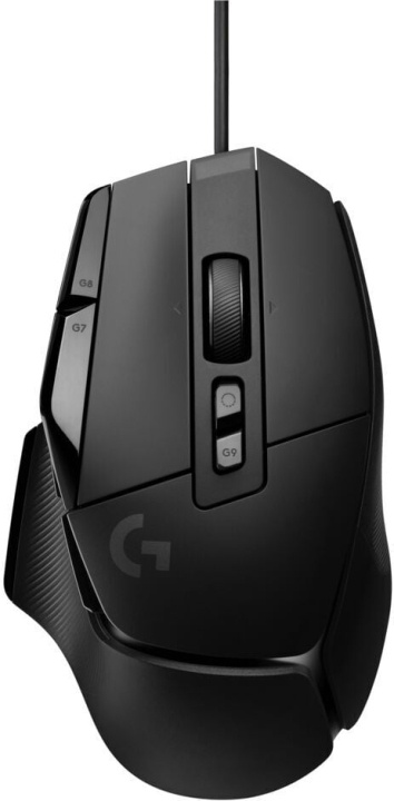 Logitech G502 X-gamingmuis, zwart in de groep COMPUTERS & RANDAPPARATUUR / Muizen en toetsenborden / Muizen bij TP E-commerce Nordic AB (D39824)