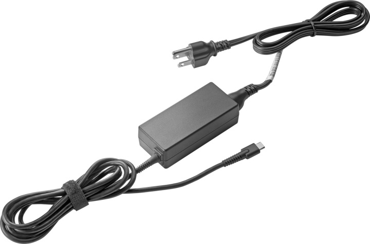 HP USB-C 45W LC-laptoplader (1MZ01AA) in de groep COMPUTERS & RANDAPPARATUUR / Laptops & accessoires / Computeroplader bij TP E-commerce Nordic AB (D39858)