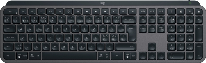 Logitech MX Keys S-toetsenbord, grafietgrijs in de groep COMPUTERS & RANDAPPARATUUR / Muizen en toetsenborden / Toetsenborden bij TP E-commerce Nordic AB (D39860)